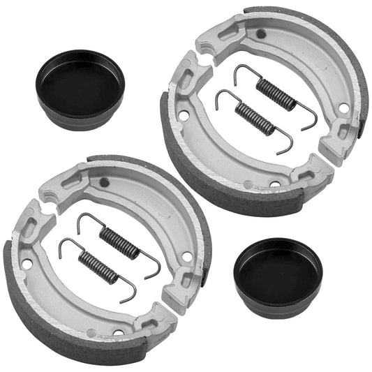 Front Shoes & Rear Brake Pads for Yamaha Moto-4 225 YFM225 1986 1987 1988