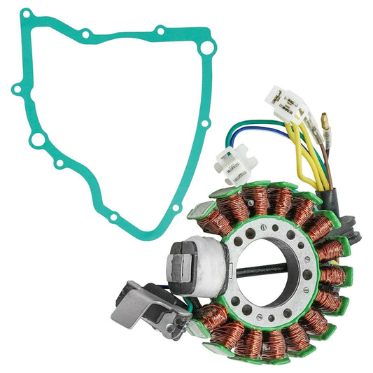 Stator And Gasket for Suzuki LT-F160 LTF160 Quadrunner 160 2X4 1991 1992-2001