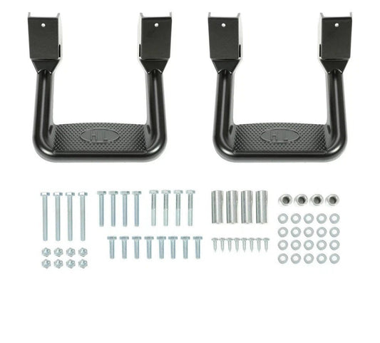 For Chevy GMC Dodge Toyota Truck/SUV/Pickup Pair Side Steps Nerf Bar Left+Right