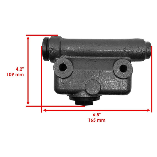 Caltric Brake Master Cylinder for Case IH 580C Backhoe L25419