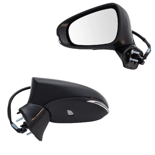 Left Side Mirror Power Heated Signal Puddle Drivers For 13-15 Lexus ES350 ES300h