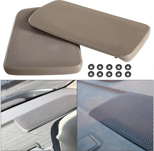 2PCS Tan Rear Speaker Grille Covers For Toyota Camry 2002 2003 2004 2005 2006