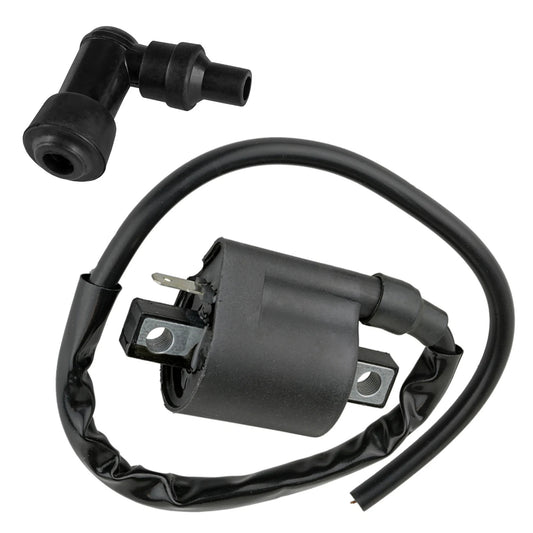 Ignition Coil with Spark Plug Cap for Yamaha TT-R90 TTR90 TTR90E 2000 2001- 2007