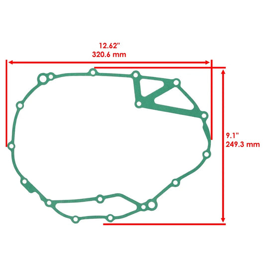 Clutch Cover Gasket For Yamaha XTZ1200 Super Tenere 2012-2024 / 23P-15461-00-00