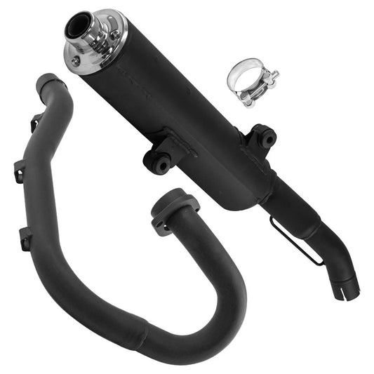 Exhaust Muffler W/Exhaust Pipe for Suzuki LT-Z400 Z Quadsport Z400 2003-2008