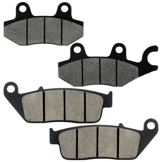Caltric Front And Rear Brake Pads for Kawasaki KLE300 Versys-X 300 ABS 2017-2024