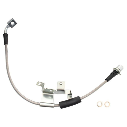 Stainless Steel Front Rear Brake Hose Set Fits 2007-2014 Cadillac Chevrolet GMC