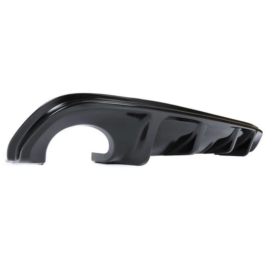 For 2014-2017 2015 2016 Infiniti Q50 Glossy Black Rear Bumper Diffuser Lip