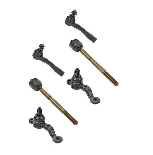Front Ball Joint w/ Inner & Outer Tie Rod End Kit Set for 2001 Lexus IS300 New