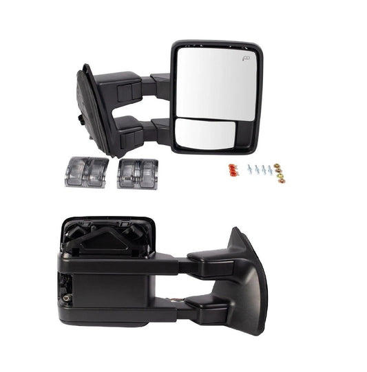 Mirror Power Folding Telescoping Heated Turn Signal Clearance Tow Right for Ford