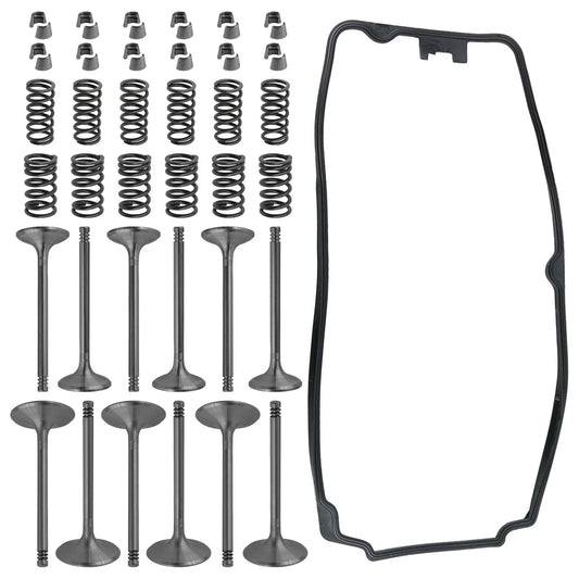 Cylinder Head Intake Exhaust Valve Kit for Seadoo Rxt 215 230 255 260 2008-2019