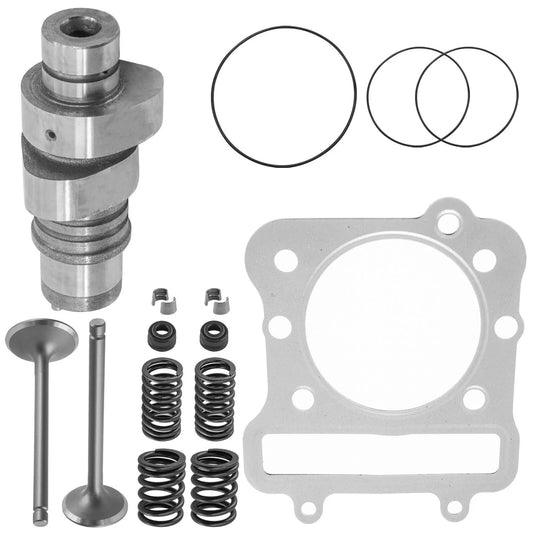 Camshaft and Cylinder Valve Gasket Kit Fits Kawasaki Bayou 300 KLF300B 1988-2004