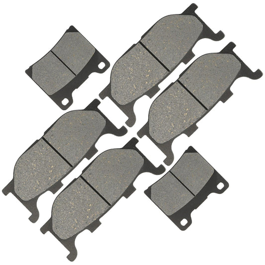 Front Rear Brake Pads for Yamaha V-Star 1100 Classic XVS1100 2000-2009