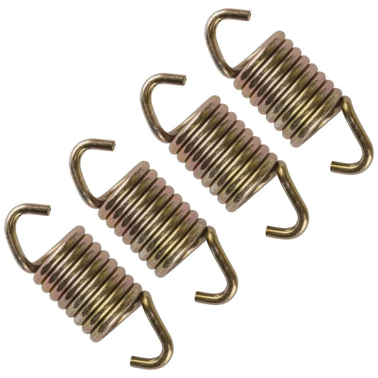 4x Exhaust Muffler Tube Pipe Spring For Polaris 7041687 3081078 7042031