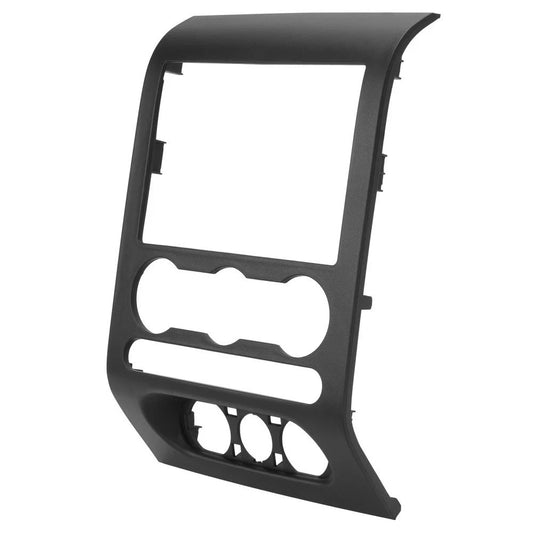 Dash Radio Bezel Center Trim Panel Fit For 2004-2008 Ford F-150 F150 Black 2007