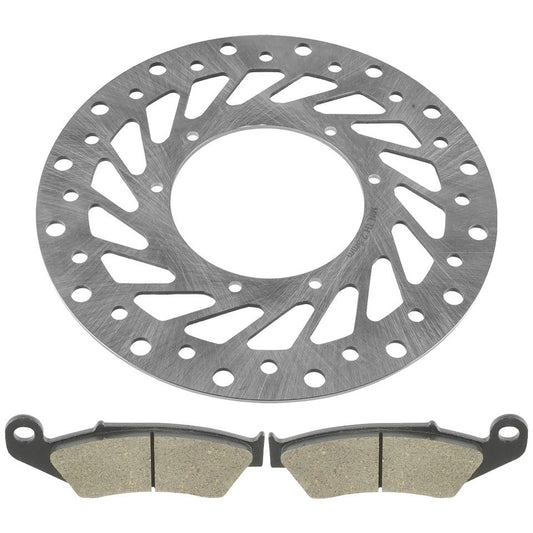 Front Brake Disc Rotor W/Brake Pad For Honda CRF250R CRF250X 2004 2005 2006 2007