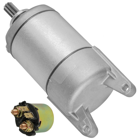 Starter And Relay Solenoid for Kawasaki Prairie 400 2X4 4X4 KVF400 1997-2002