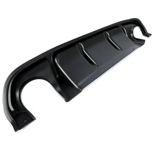 Rear Spoiler Diffuser Splitter Bumper Lip For 14-17 INFINITI Q50 Black