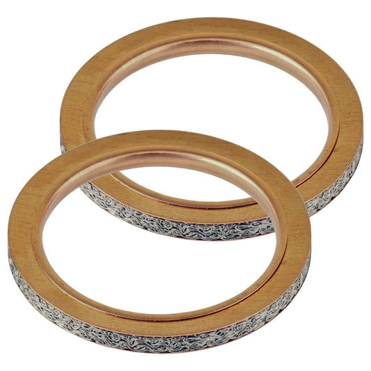 2 Exhaust Muffler Pipe Gaskets for Yamaha Raptor 700 YFM700R Se 2006-2012