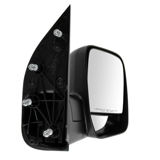 Black Folding Manual Side View Mirror Passenger Right RH for 02-08 Econoline Van