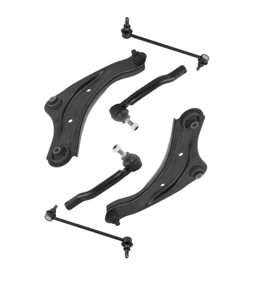 Front Control Arm Tie Rod Sway Bar Link Steering Suspension Kit Set 6pc for Juke
