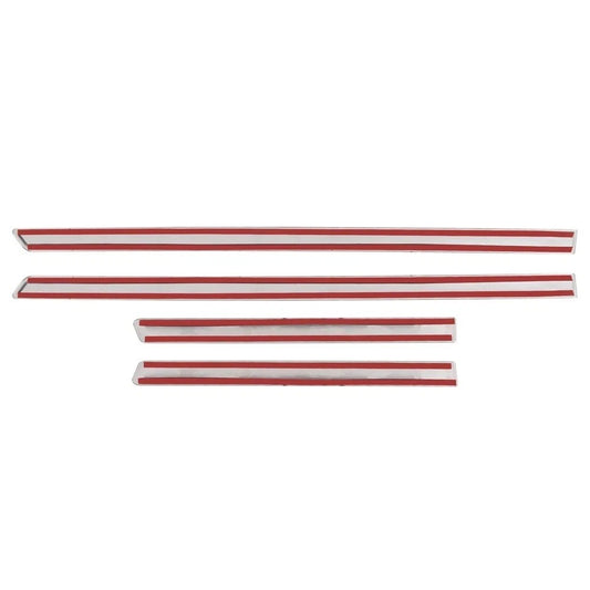 Side Door Molding Trim Cover Kit Chrome For 2011-2013 Jeep Grand Cherokee