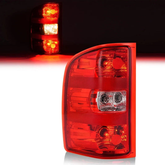 HECASA Left Side Tail Light For 2007-2014 Chevrolet Silverado 1500 2500 3500 HD