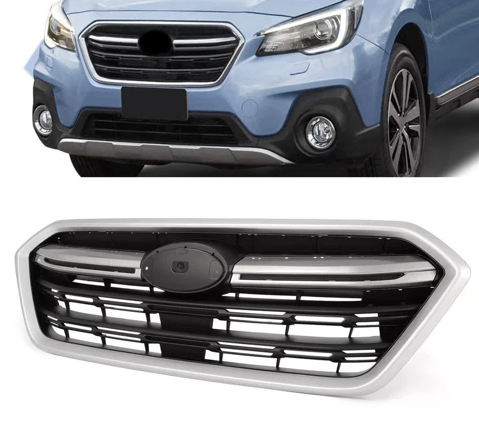 Front Replacement Grille Black Painted For 2018-2019 Subaru Outback SU1200173