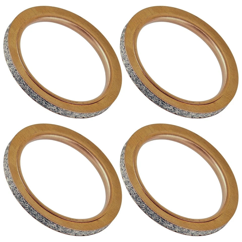 4 Exhaust Muffler Pipe Gaskets for Suzuki GSF1200 GSF1200S Bandit 1200 1997-05