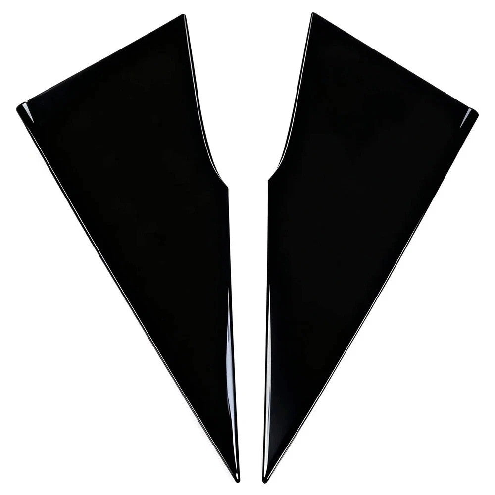 For Toyota Prius Prime 2016-2022 Gloss Black Rear Quarter Moldings Cover Panel
