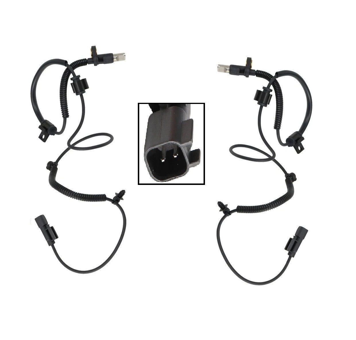 Front ABS Wheel Speed Sensor Set For 2011-2016 Ford F-250 F-350 F-450 F-550