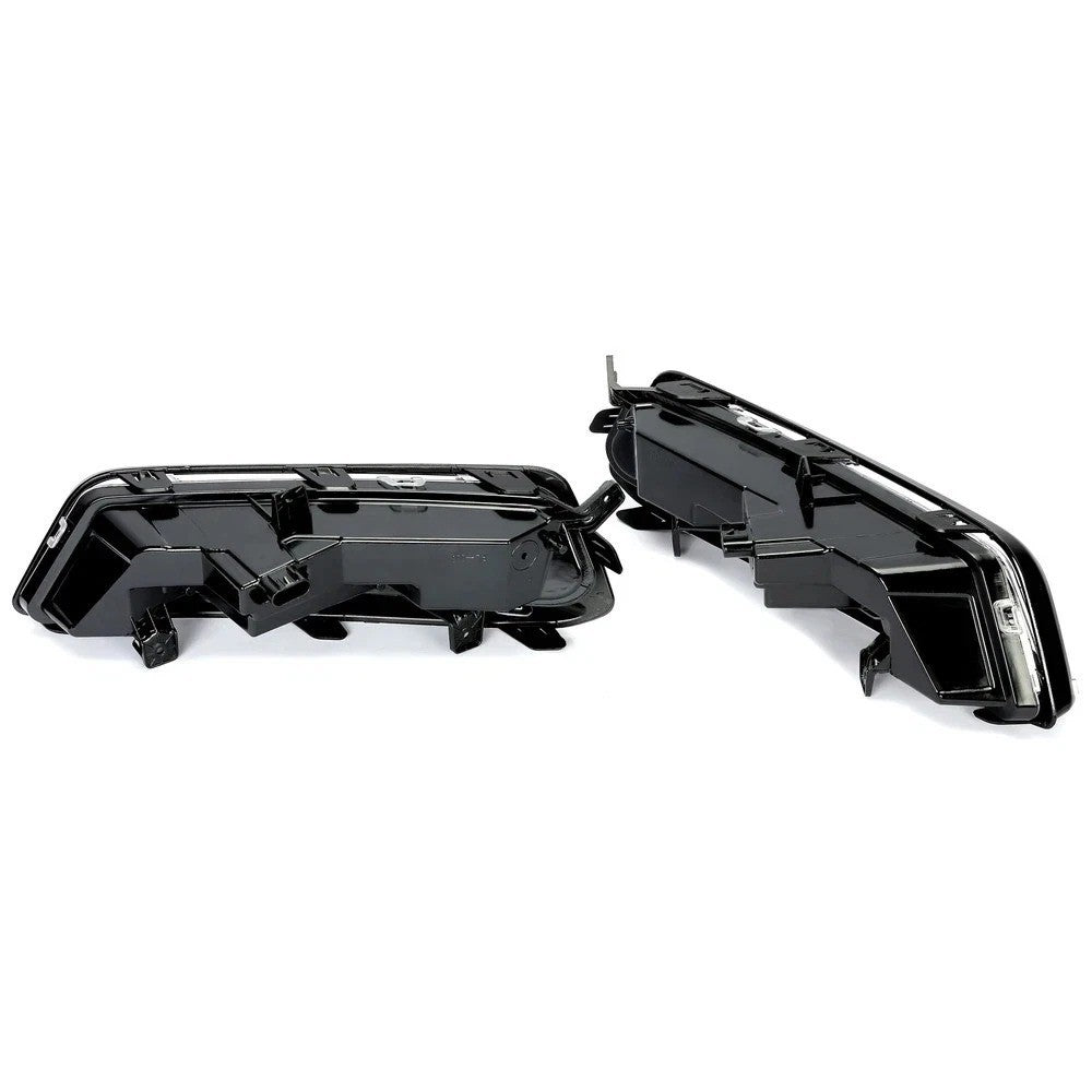HECASA For Chevy Impala 2014-2020 Clear LED DRL Fog Light +Wiring+Switch LH & RH