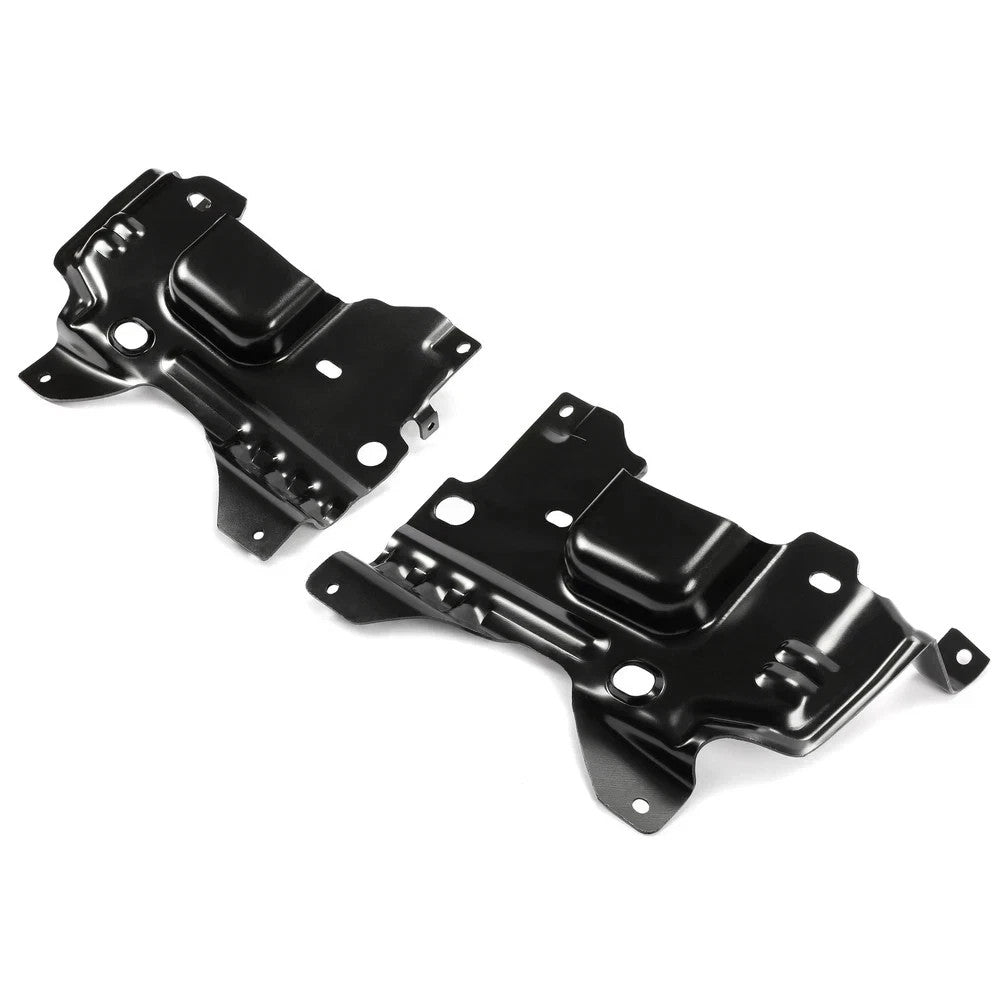 Left/Right Side Front Bumper Mounting Plate Brackets For 2009-2014 Ford F-150