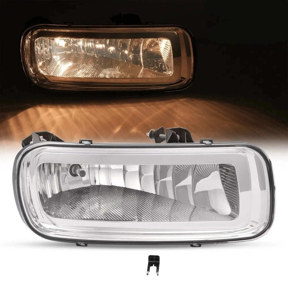 HECASA Right Side Fog Light w/Bulb Clear Lens For Ford F-150 2004-2006 FO2593197
