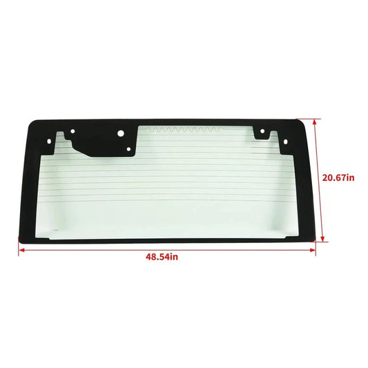 Rear Window Glass Back W/Heated Light Green For Jeep Wrangler JK 2011-2017