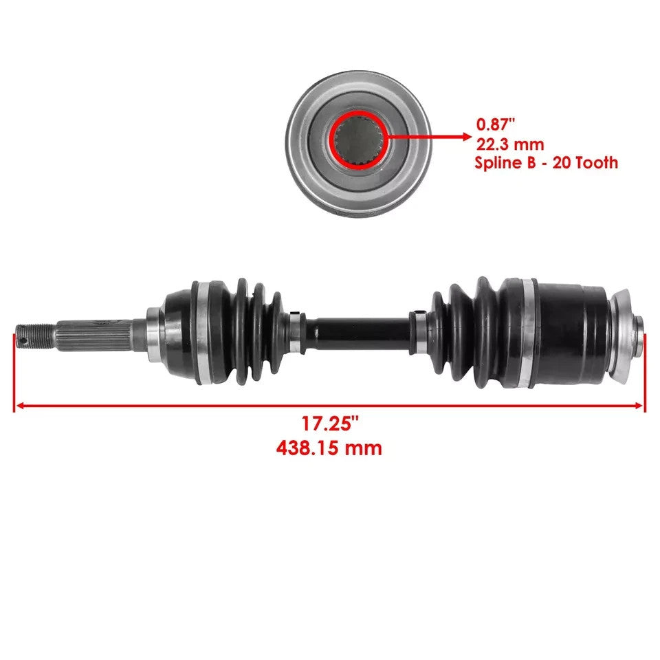 54901-19B31 Front Left Or Right CV Axle For Suzuki QuadRunner LTF250F 1997-2002