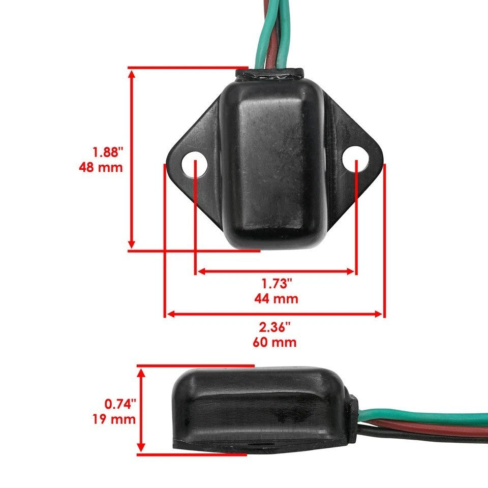 Caltric Regulator Rectifier for Yamaha 6M6-81960-A0-00
