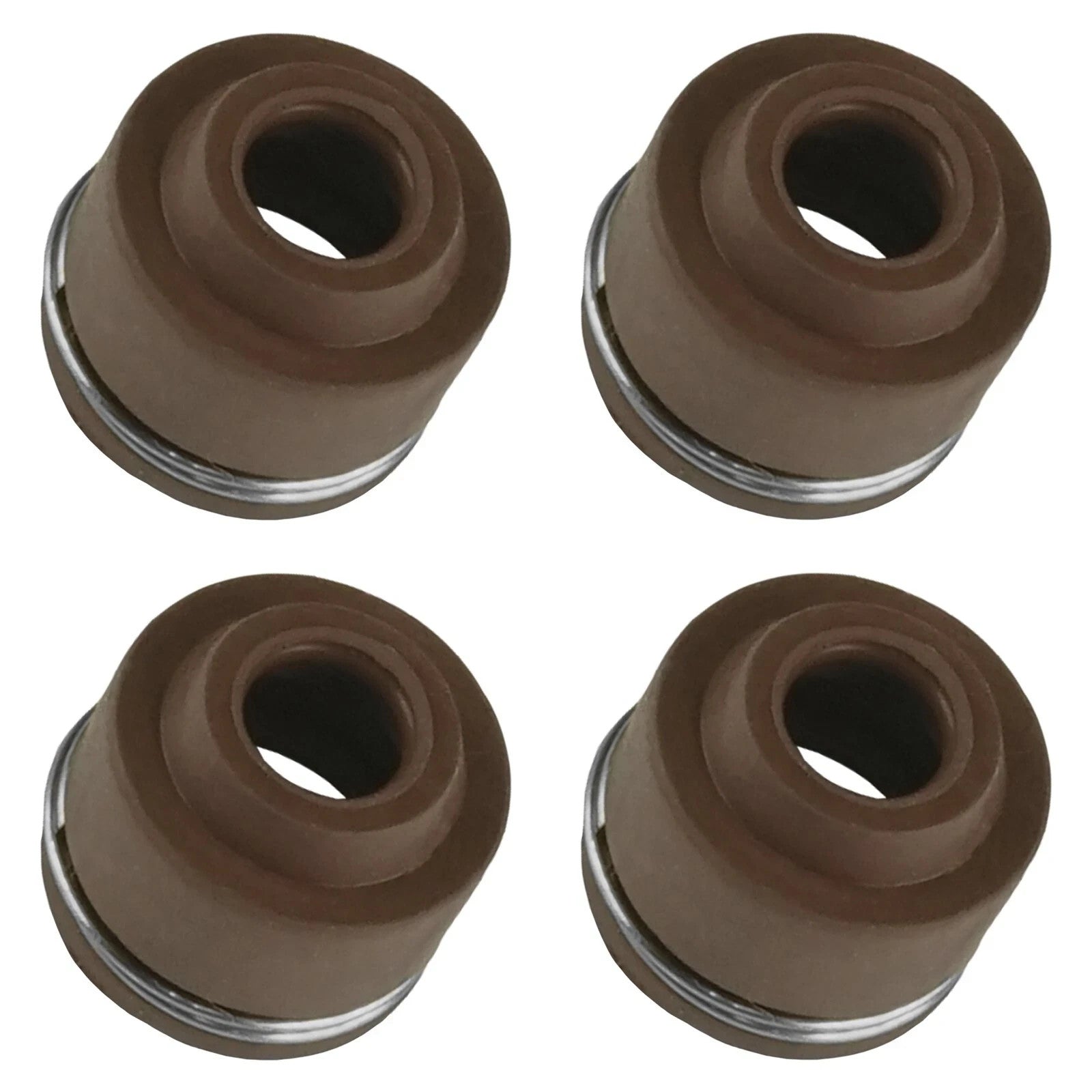 4x Valve Stem Seal for Honda FourTrax 350 TRX350 1986-1987