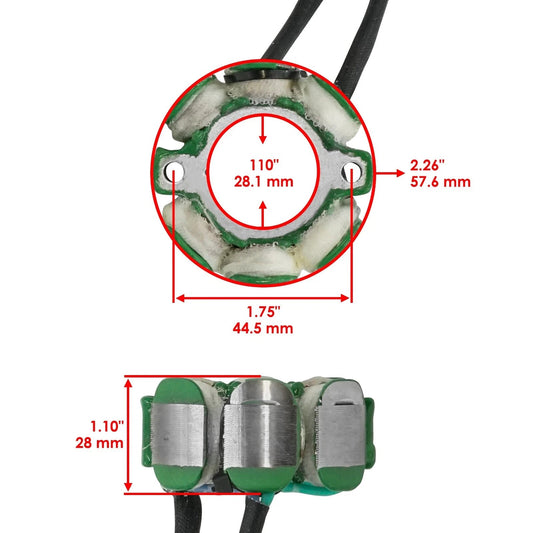 Stator And Gasket for Kawasaki KX250F KX 250F 2005-2008 Magneto