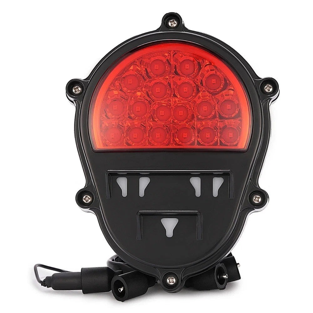 HECASA 1PCS LED Brake Light Lamp Tail Light Lamp For Humvee M35 M998 Red Lens
