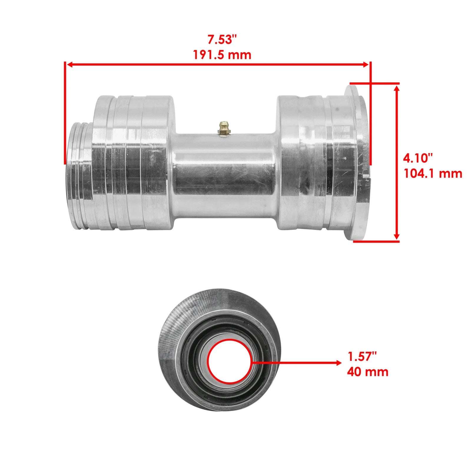 Rear Axle Bearing Carrier Hub for Yamaha YFZ450 YFZ 450 2006-2009