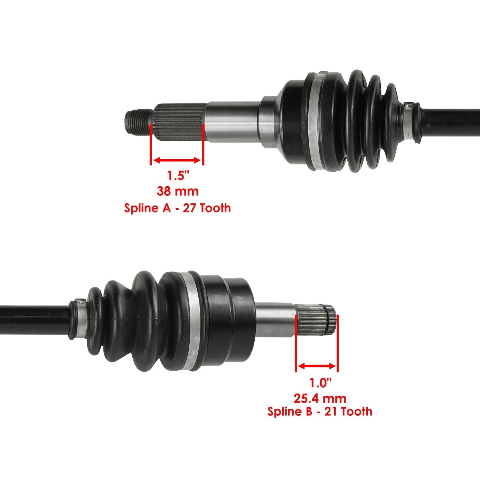 Front Right Complete CV Joint Axle For Yamaha Big Bear 400 YFM400FB 4X4 2007-12