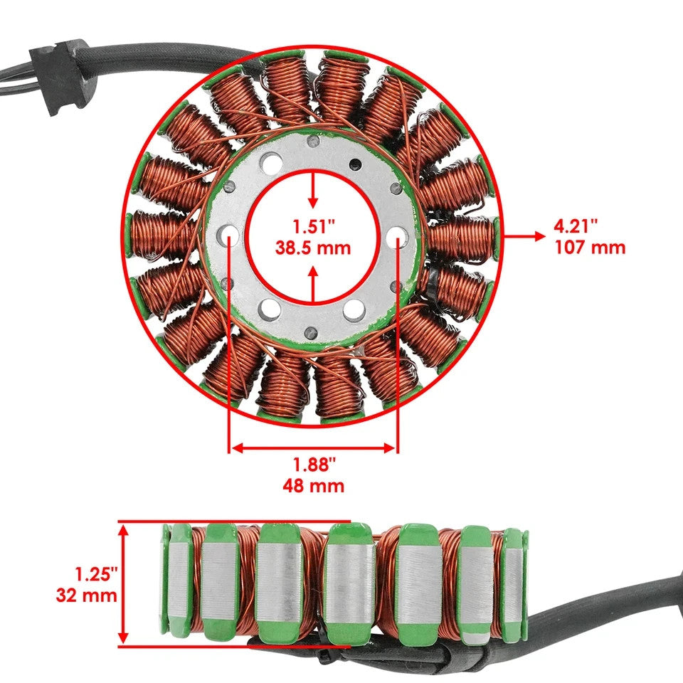 Stator & Gasket for Suzuki GSX-R600X GSXR600X / GSX-R600 GSXR600 2004  2005