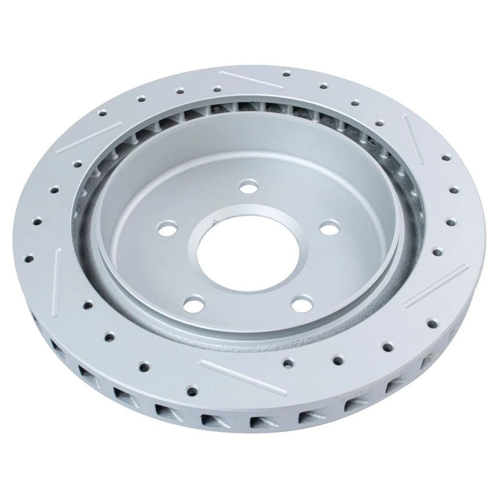 Performance Brake Rotor & Ceramic Pad Front & Rear Kit w/Chemicals