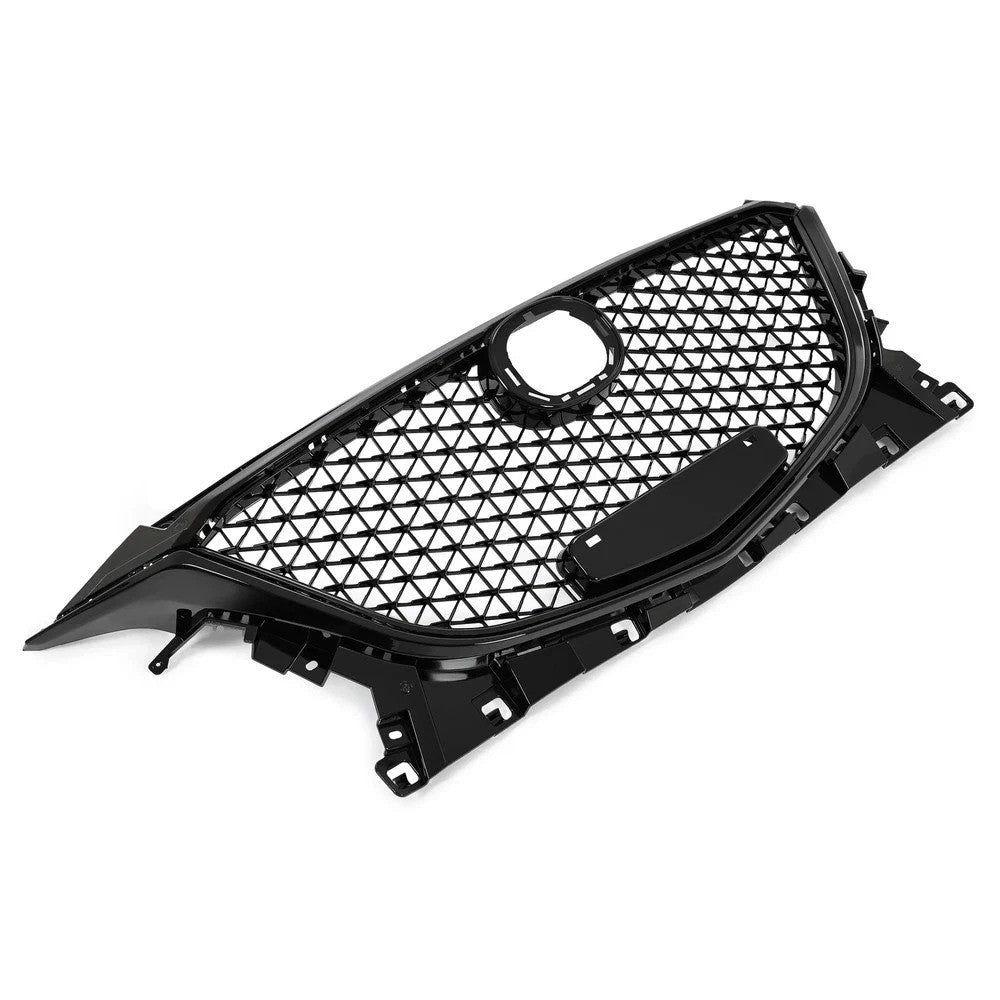 For Mazda 3 Axela 2014-2016 Sedan & Hatchback Front Grille Honeycomb Black Grill