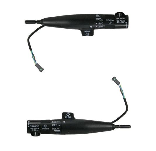 Black Cruise Control Windshield Wiper Arm Lever Switch for Chevy GMC Pontiac