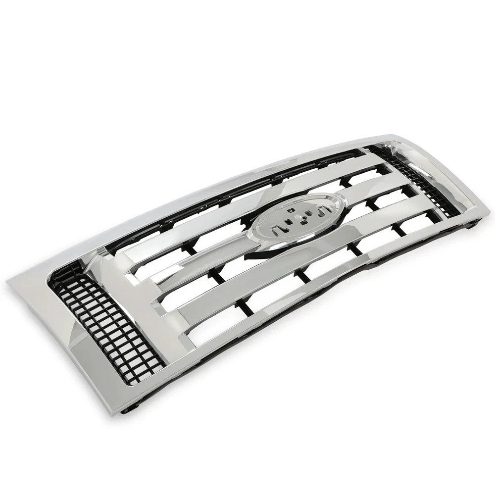 HECASA Front Grille Grill For 2009-14 Ford F-150 F150 XLT Replace For FO1200511