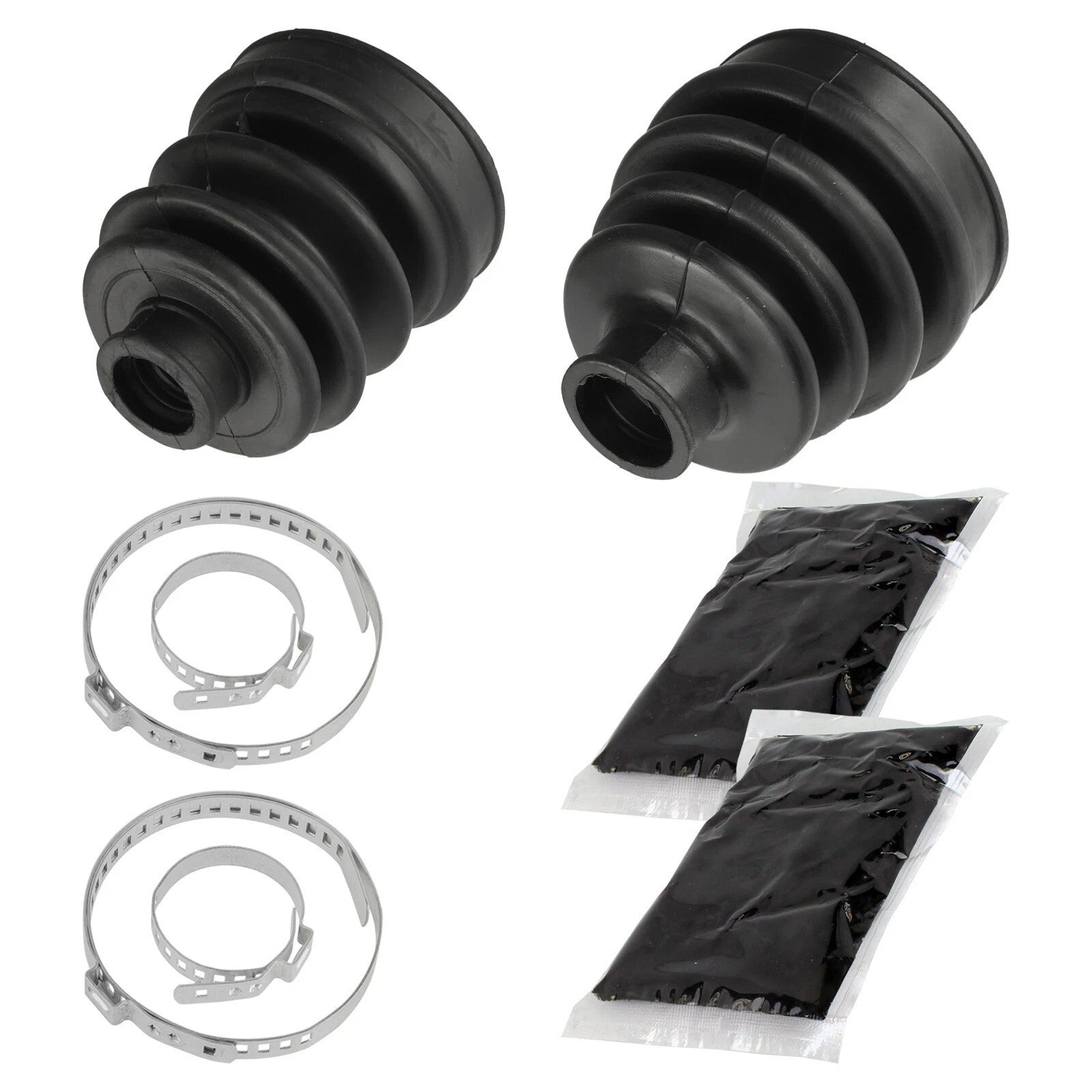 Rear Axle Outer And Inner CV Boot Kit for Yamaha Rhino 700 YXR700F Fi 2008-2013