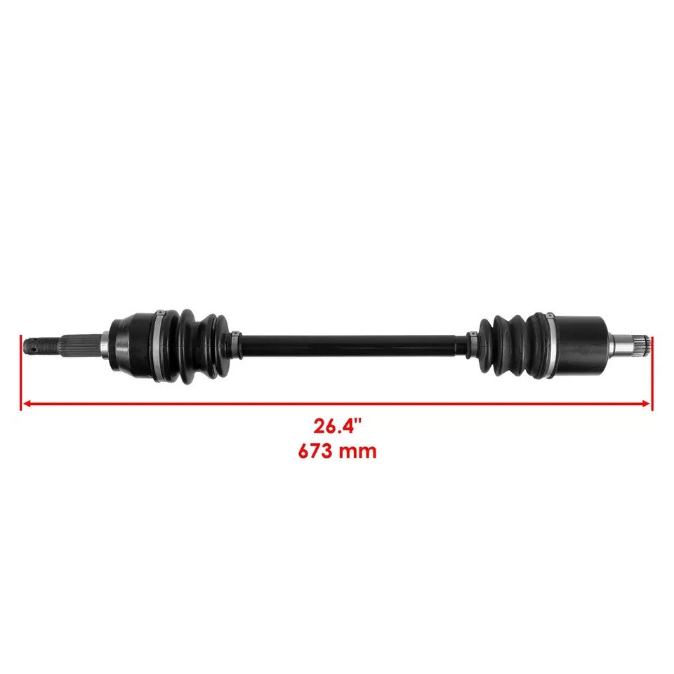 Front Left and Right CV Axle for John Deere AM148393 AM145189 AM140129 AM145326