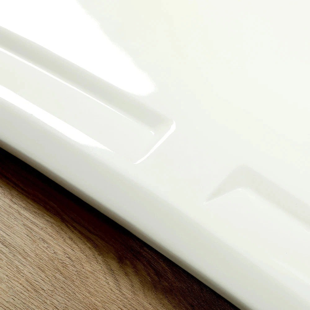 HECASA ABS Hood Scoop White Painted For 2015 2016 2017 Ford Mustang